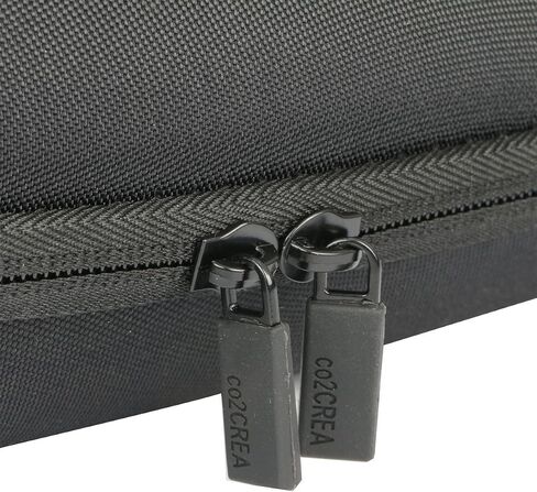 co2CREA Hard Travel Case for Boombox 3 2 Bluetooth Speaker, Black | Portable Travel Design, External Handle And Detachable Shoulder Strap For Carrying And Storage, Accessory Organization in Kuwait