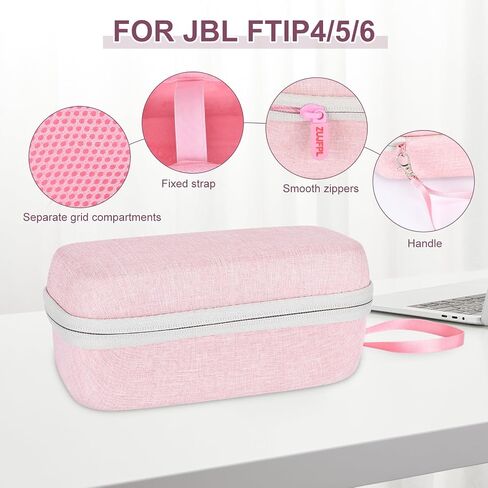 EVA Hard Case for JBL Flip 6 Flip 5 Waterproof Portable Bluetooth Speaker, Fit for JBL Flip 4 Premium Travel Protecrive Carrying Storage Bag - Army Green in Kuwait