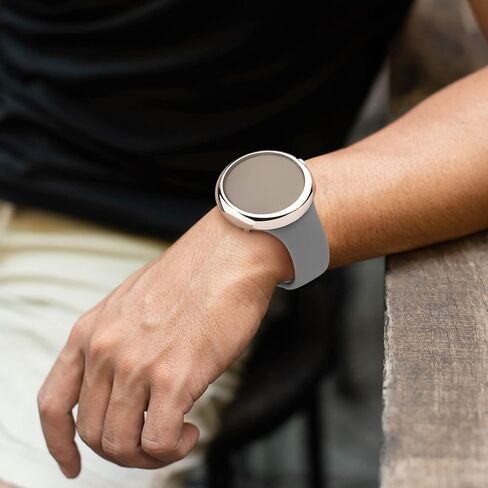 Amzpas 2 Pack for Google Pixel Watch Screen Protector Case, Soft Plated TPU Full Around Protective Cover for Google Pixel Watch Accessories, Rose Pink +Transparent in Kuwait