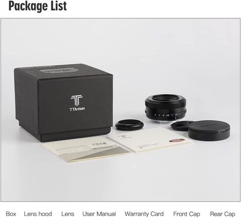 TTArtisan AF 27mm F2.8 Auto Focus Lens E Mount APS-C Lenses for Sony E-Mount Cameras A6700 A6600 A6500 A6300 A6100 APS-C Mode A9 Series A7 Series NEX Series in Kuwait