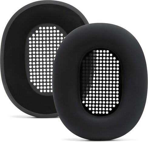 WC SweatZ XM5 - Patented Earpad Sweat Covers for Sony WH1000XM5 | Made by Wicked Cushions | Full 360 Protection, Sweatproof & Washable | Black in Kuwait