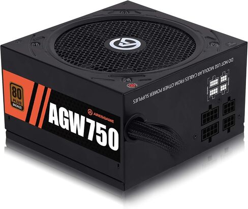 مزود طاقة 550 واط 80+ وحدة امداد طاقة معتمدة من البرونز (ARESGAME، AGW550) in Kuwait