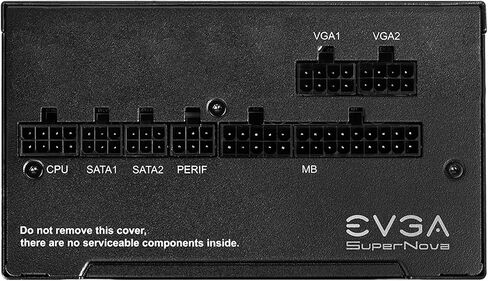 EVGA Supernova 650 G7, 80 Plus Gold 650W, Fully Modular, Eco Mode with FDB Fan, 10 Year Warranty, Includes Power ON Self Tester, Compact 130mm Size, Power Supply 220-G7-0650-X1 in Saudi Arabia