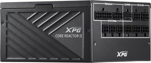 XPG CORE Reactor II, Modular Power Supply, 850 Watt | Stable Power Delivery and Quiet Operation, Fully Modular Cable Design and 80+ Gold Certified, Overvoltage Protection in Kuwait