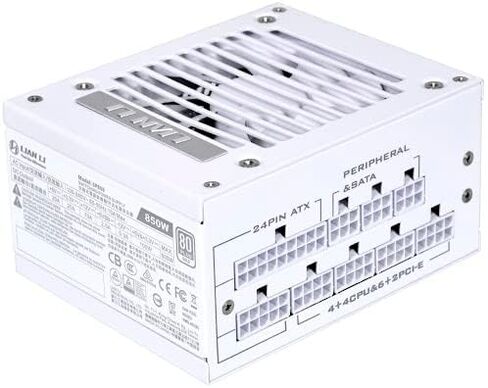 Lian Li SP 850 80+ Gold, Black Color, Performance SFX Form Factor Power Supply - SP850 Black in Saudi Arabia