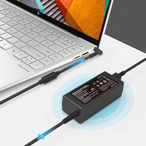 19.5V 3.33A 65W AC شاحن الكمبيوتر المحمول لشاحن HP ProBook X360 11 G1 G2 G3 G4 G5 G6 EE، 440 G3 G4 G5 G6 G7،450 G3 G4 G5 G6 G7،470 G3 G4 G5،435 G7 440 G1،650 G2 سلك إمداد الطاقة G3 G4 in Kuwait