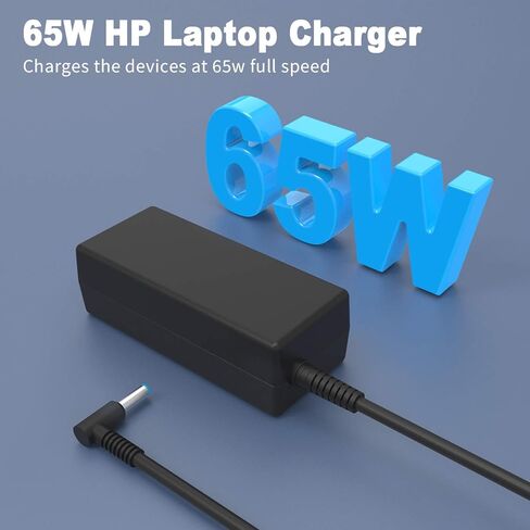 19.5V 3.33A 65W AC شاحن الكمبيوتر المحمول لشاحن HP ProBook X360 11 G1 G2 G3 G4 G5 G6 EE، 440 G3 G4 G5 G6 G7،450 G3 G4 G5 G6 G7،470 G3 G4 G5،435 G7 440 G1،650 G2 سلك إمداد الطاقة G3 G4 in Kuwait