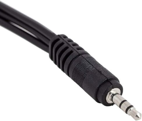Ancable 3.5mm (1/8") TRS 1 Male to 3 Female 3-Way Stereo Splitter Audio Cable in Kuwait