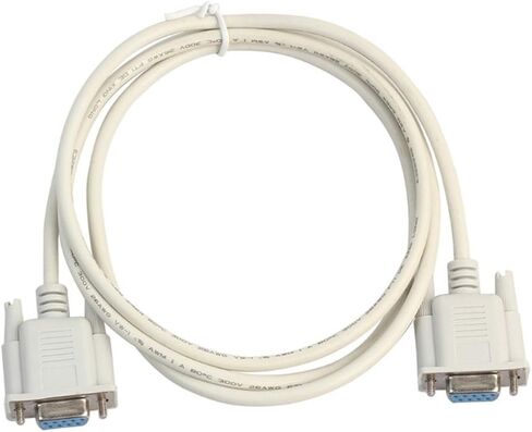 axGear Null Modem Cable Female to Female DB9 RS232 Serial F-F Wire in Saudi Arabia