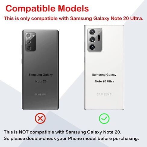 OEM Back Glass Replacement for Samsung Galaxy Note 20 Ultra 5G with Professional Repairing Tool Kit (Mystic Black) in Kuwait