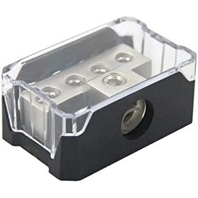 1/0 Gauge in to 4 Gauge Out Power Distribution Block Platinum Series(4 Way)
