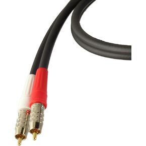 Blue Jeans Cable LC-2 Stereo Audio Cables (Black, 3 Foot) in Kuwait
