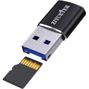 USB Micro SD Card Reader, Aluminum USB 3.0 Portable Memory Card Reader Adapter for PC,Micro SDHC,Micro SDXC/TF Card Reader Adapter in Kuwait
