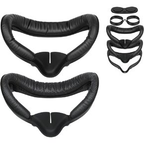 واجهة وجه سوبر يو إس لملحقات أوكيولوس / ميتا كويست 2 (إصدار مطور)، مع قطعتين من بطانات فوم لتغطية الوجه، وسادة أنف مضادة للضوء (L/S)، واقي للعدسات، فاصل للنظارات (7 في 1) in Kuwait