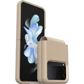 OtterBox SYMMETRY FLEX SERIES case for the Samsung Z FLIP4 - DON'T EVEN CHAI (Brown)