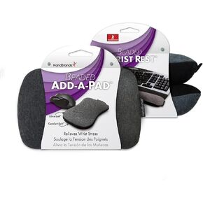 HandStands Beaded Keyboard & Mouse Wrist Support Cushion Combo in Kuwait