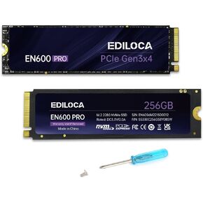 EN605 1TB SSD M.2 2280, NVMe1.3 PCIe Gen3 x4 SSD, 3D TLC NAND, Internal Solid State Drives, Read/Write Speed up to 2150/1850 MB/s, Compatible with Laptop & PC Desktop