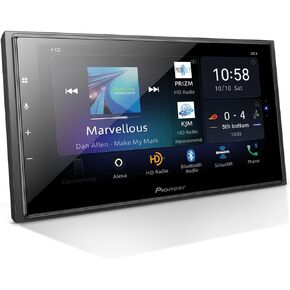 PIONEER CAR DMHW4660NEX Multimedia Digital Media Receiver With Wireless Apple CarPlay and Android Auto, 6.8-inch Capacitive Touchscreen, Double-DIN, Built-In Bluetooth, WiFi and Amazon Alexa in Kuwait