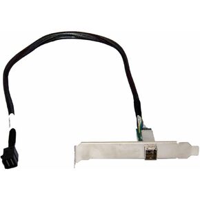 كابل Dilinker SFF-8643 إلى SFF-8644 (HD SAS إلى منفذ الأم HD SAS الخارجي) 60 سم in Kuwait