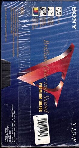 Sony 6 hour T-120VE VHS in Saudi Arabia