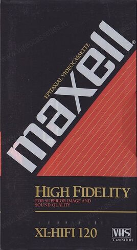 MAXELL T-120XLHF HiFi VHS Tape (Package of 1) in Saudi Arabia