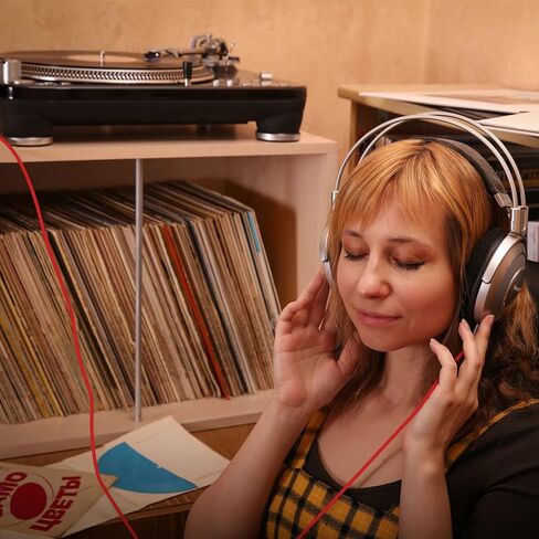 كيبل صوت 3.5 ملم من لوسجاور، كيبل مساعد بمقبس هاي فاي متوافق مع سماعات دكتور دري مونستر سولو بيتس ستوديو ومكبر صوت ستيريو وايبود وايباد والكمبيوتر واللابتوب (احمر، 4 قدم) in Kuwait