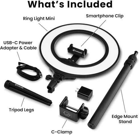لوم كيوب مصباح حلقي صغير من ايدج لايت in Kuwait