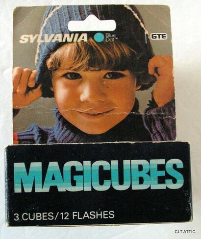 مجموعة ألعاب منظار من Sylvania Blue Dot MAGICUBES لكاميرا X Pattern 3 مكعبات / 12 فلاش in Kuwait