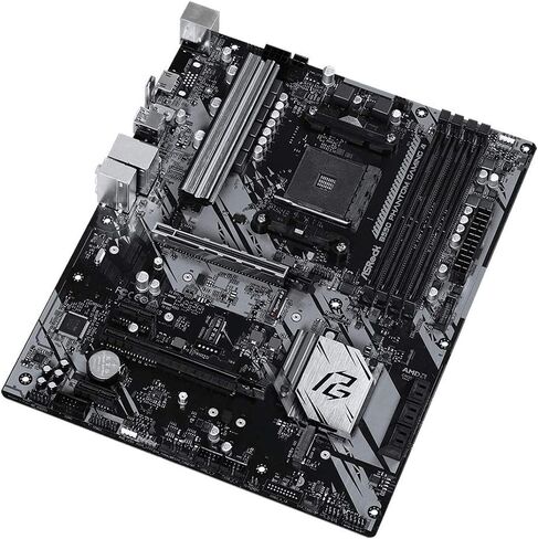 ASRock B550 Phantom Gaming 4 يدعم مقبس AMD AM4 Ryzen™ 3000، 3000 G-Series، 4000 G-Series، 5000 و5000 G-Series أجهزة الكمبيوتر المكتبي in Kuwait