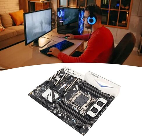 اللوحة الأم للكمبيوتر X99 S3، اللوحة الأم لسطح المكتب ATX DDR4 مع فتحة M.2 SSD، مدمجة في 8 واجهات SATA3.0، لوحة أم رقمية كاملة للكمبيوتر الشخصي in Kuwait