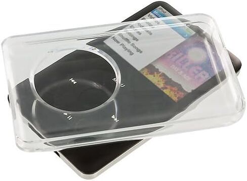 غطاء جراب صلب شفاف سهل التركيب من JNSupplier + واقي شاشة لجهاز iPod Classic 80GB 120GB الجيل السادس 160GB in Kuwait