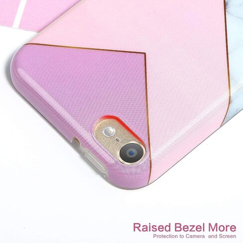 iPod Touch 7th Generation Case with 2 Screen Protectors, IDWELL iPod Touch 6 iPod 5 Case, Slim FIT Anti-Scratch Flexible Soft TPU Bumper Protective Case(Latest Model,2019 Release), Blue Fantasy Sky in Kuwait