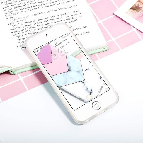 iPod Touch 7th Generation Case with 2 Screen Protectors, IDWELL iPod Touch 6 iPod 5 Case, Slim FIT Anti-Scratch Flexible Soft TPU Bumper Protective Case(Latest Model,2019 Release), Blue Fantasy Sky in Kuwait