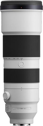 مجموعة عدسات سوني FE 200-600 ملم f/5.6-6.3 G OSS Super Telephoto Zoom مع مجموعة صور فيديو فنية وبطاقة ذاكرة ومجموعة تنظيف العدسات (4 عناصر) in Saudi Arabia