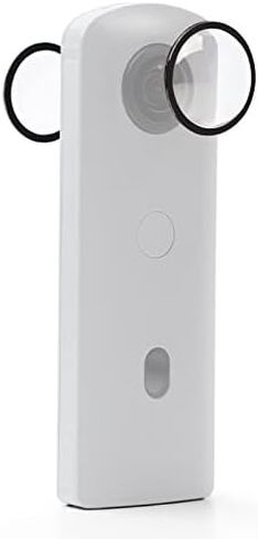 PULUZ Lens Guard PC Protective Lens Cover Case for Ricoh Theta SC2 / S/V Spherical Cameras Accessories Case Sticky Lens Protector in Saudi Arabia