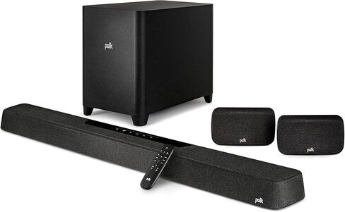 Polk Audio MagniFi Max AX SR 7.1.2 Soundbar, 10" Sub, SR2 Surround Speakers in Kuwait
