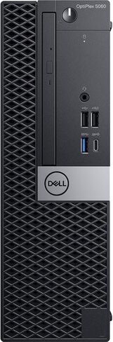 Dell Optiplex 5060 Desktop Computer | Hexa Core Intel i5 (3.2) | 32GB DDR4 RAM | 1TB SSD Solid State | Windows 11 Professional | Home or Office PC (Renewed), Black in Kuwait
