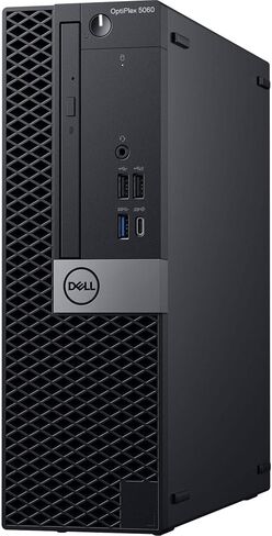 Dell Optiplex 5060 Desktop Computer | Hexa Core Intel i5 (3.2) | 32GB DDR4 RAM | 1TB SSD Solid State | Windows 11 Professional | Home or Office PC (Renewed), Black in Kuwait