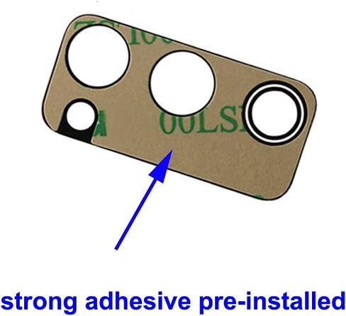 YUYOND 2pcs OEM Original Rear Camera Glass Lens Replacement for Samsung Galaxy S20 FE 6.5 Inch (All Carriers) Adhesive Preinstalled with Tools Kit (Not Fit S20 6.2 Inch) (Cloud Green) in Kuwait