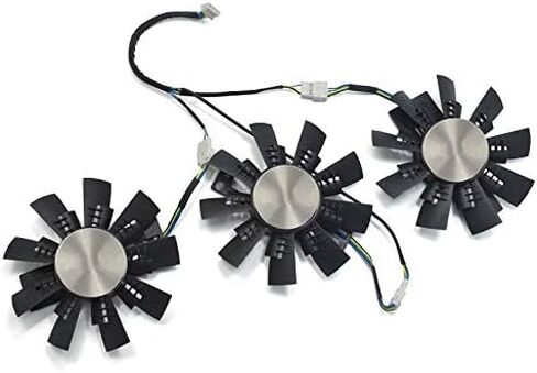 inRobert GA92S2U Video Card Cooling Fan Replacement for Zotac GTX 1070/1080/1070 Ti Extreme Graphic Card (1set(3pcs)) in Saudi Arabia