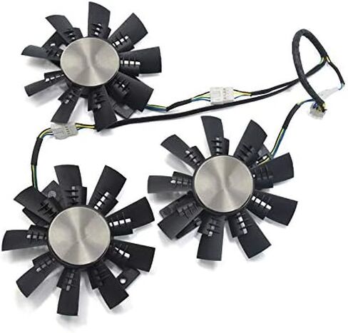 inRobert GA92S2U Video Card Cooling Fan Replacement for Zotac GTX 1070/1080/1070 Ti Extreme Graphic Card (1set(3pcs)) in Saudi Arabia
