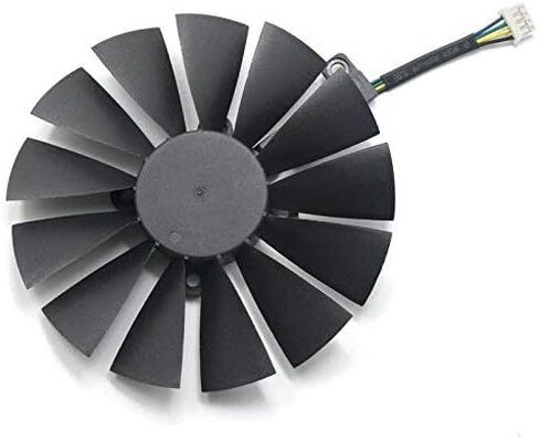 مروحة تبريد بطاقة الرسومات inRobert 95 مم T129215SM 12V 0.25AMP لـ ASUS STRIX-RX470-O4G-GAMING RX580 GTX1050Ti (قطعة واحدة) in Saudi Arabia