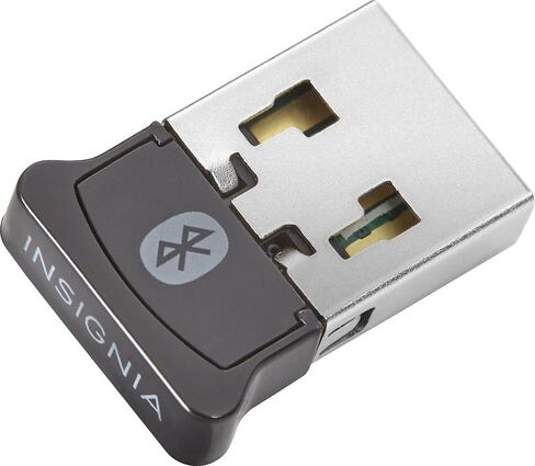 Insignia - Bluetooth 4.0 USB Adapter - Black in Saudi Arabia
