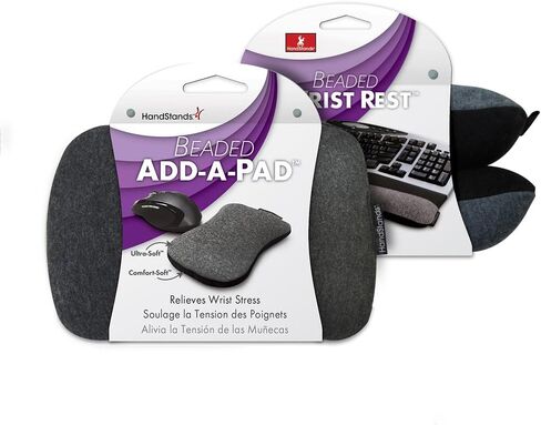 HandStands Beaded Keyboard & Mouse Wrist Support Cushion Combo in Kuwait