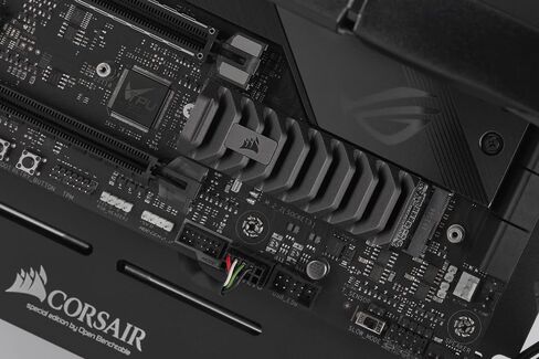 Corsair MP600 PRO XT 2TB Hydro X Edition Gen4 PCIe x4 NVMe M.2 SSD (Up to 7,000 MB/s Sequential Read and 6,550 MB/s Write Speeds, High-Density TLC NAND, Hydro X Series XM2 Water Block) White in Saudi Arabia