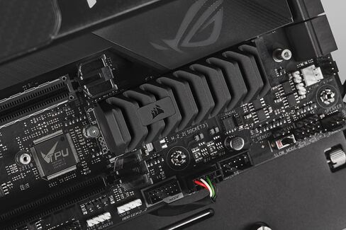Corsair MP600 PRO XT 2TB Hydro X Edition Gen4 PCIe x4 NVMe M.2 SSD (Up to 7,000 MB/s Sequential Read and 6,550 MB/s Write Speeds, High-Density TLC NAND, Hydro X Series XM2 Water Block) White in Saudi Arabia