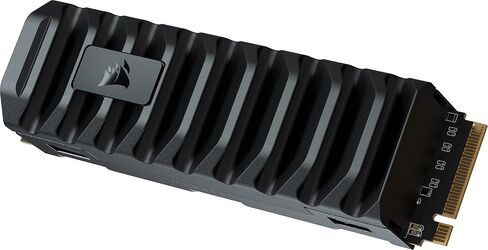 Corsair MP600 PRO XT 2TB Hydro X Edition Gen4 PCIe x4 NVMe M.2 SSD (Up to 7,000 MB/s Sequential Read and 6,550 MB/s Write Speeds, High-Density TLC NAND, Hydro X Series XM2 Water Block) White in Saudi Arabia
