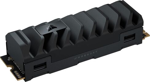 Corsair MP600 PRO XT 2TB Hydro X Edition Gen4 PCIe x4 NVMe M.2 SSD (Up to 7,000 MB/s Sequential Read and 6,550 MB/s Write Speeds, High-Density TLC NAND, Hydro X Series XM2 Water Block) White in Saudi Arabia