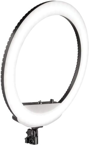 Westcott 18" Bi-Color LED Ring Light Kit with Batteries and Stand Professional Studio Continuous Lighting for Photography, Video Conferencing, Hair and Makeup Artists, YouTube Vlogging and TikTok in Saudi Arabia