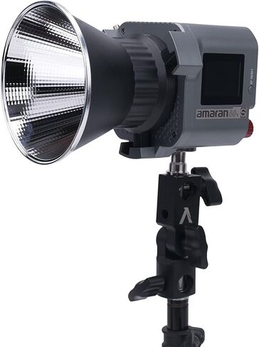 Aputure Amaran 60X S Bi Color LED Video Light 2700-6500K، ترقية TLCI 97+ CRI 96+ SSI 87+، 9 تأثيرات إضاءة، تحكم في التطبيق، مصدر طاقة DC/AC، للصورة والاستوديو والمقابلة والتصوير in Kuwait
